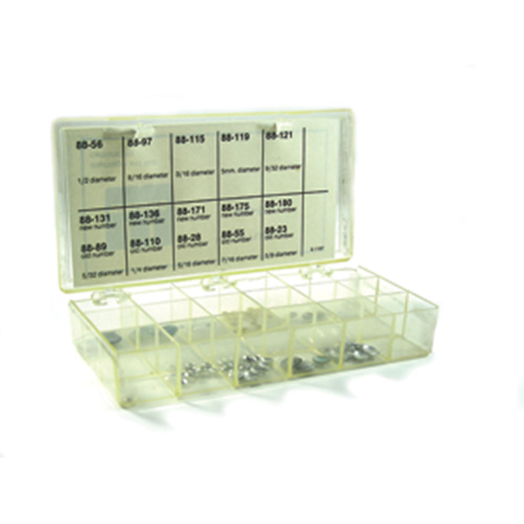  GENUINE WALBRO WELCH PLUG KIT 10 SIZES (125 WELCH PLUGS)