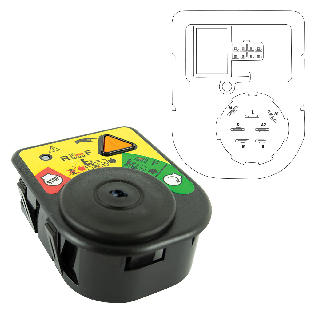  IGNITION SWITCH & MODULE SUITS MTD